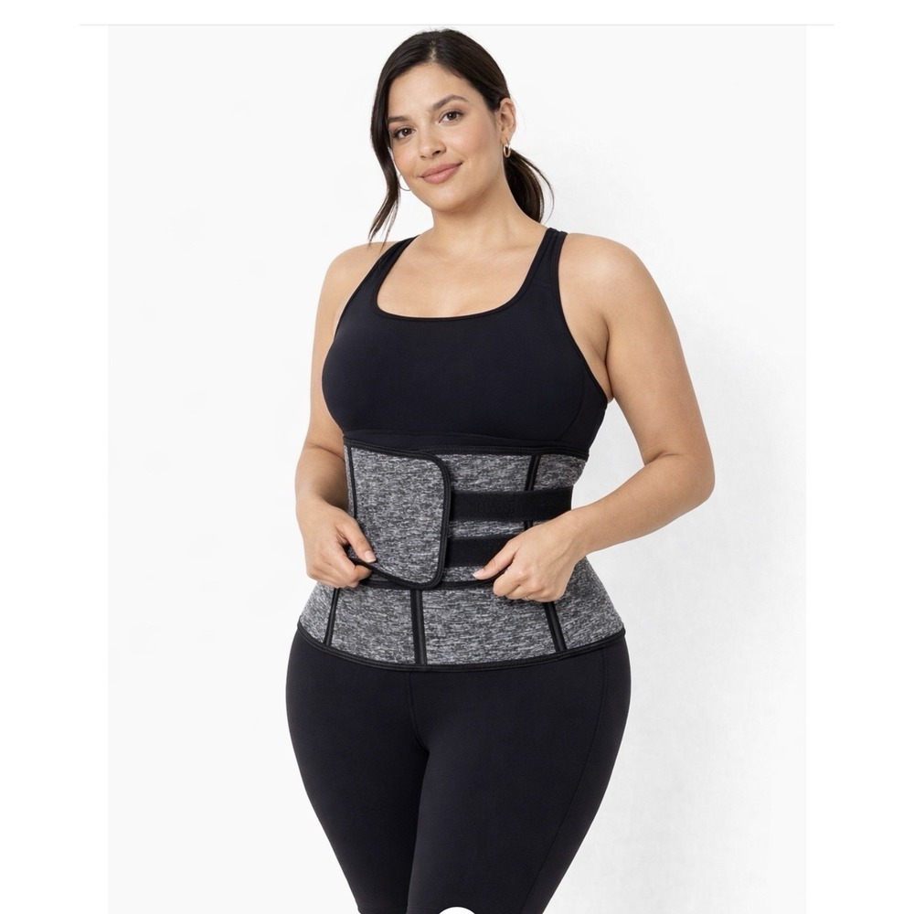Waist Trainer 30" Belt Sauna Sweat Slimming Wrap Tummy Control Workout Shaper